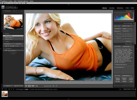 Фото-редактор Adobe Photoshop Lightroom 3