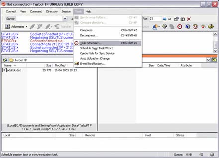 TurboFTP 6.00.740: альтернативний FTP-клієнт