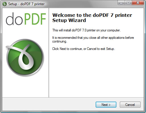 doPDF 7.0: створення файлів PDF