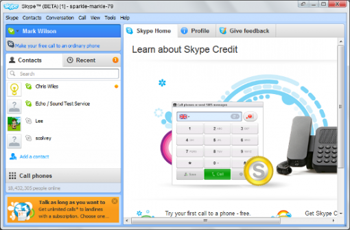 Skype 5.0 для Windows