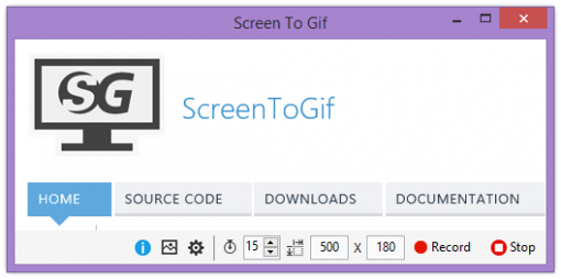 ScreenToGif — утиліта для запису екрана в GIF-файл
